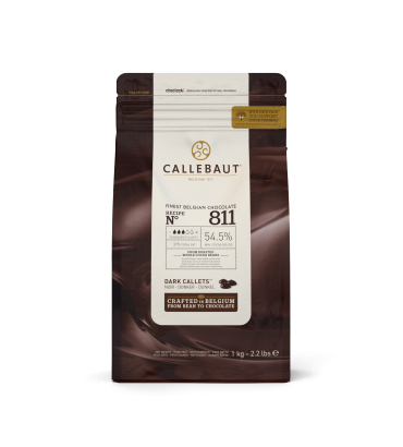 Chocolate Negro 811 Callets 54% (1kg)